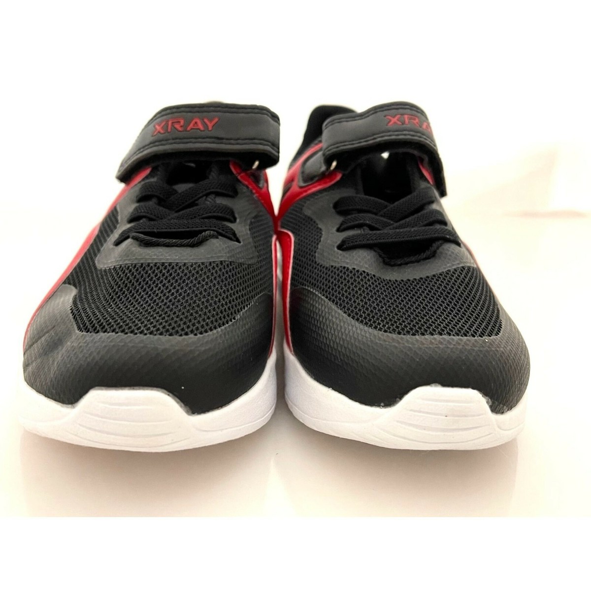 NWOT - Boys Youth XRay Sneakers - Red/Black/White - Size 12 