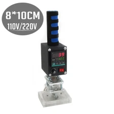 NEW Hot Foil Stamping Machine Handheld Leather LOGO Printer Branding Embossing 