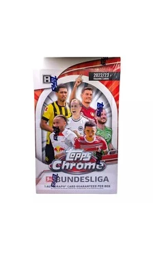 Topps Chrome Bundesliga Soccer Hobby Box 2022/23