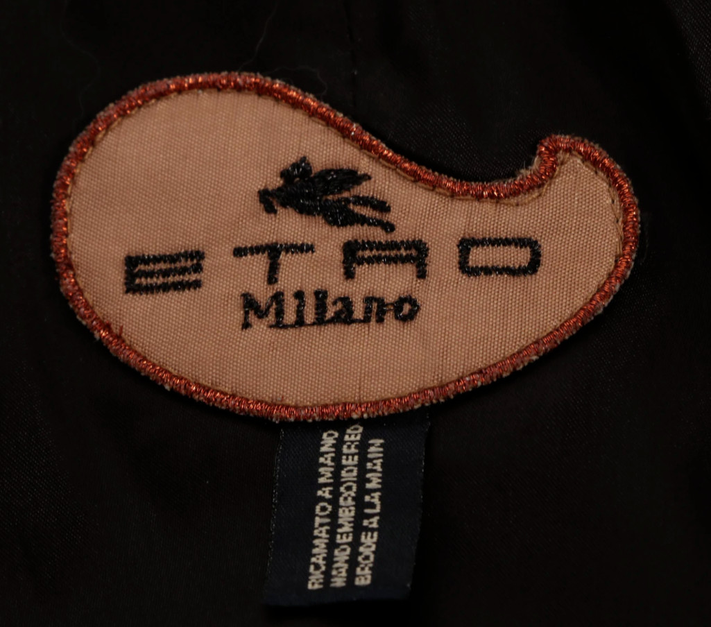 ETRO Patchwork Trench Coat - Size Small - image 7