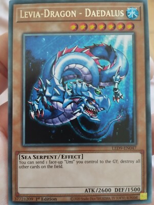 (173)Yugioh! Karte Levia-Dragon Daedalus Rare LED9-EN047