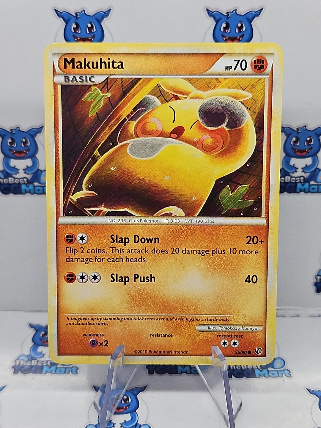 Makuhita 55/90 Pokemon Undaunted - NM