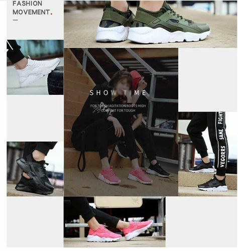 MENS WOMENS RUNNING TRAINERS SPORTS SNEAKERS LIGHTWEIGHT WALKING SHOES SIZE HOT - Picture 9 of 21