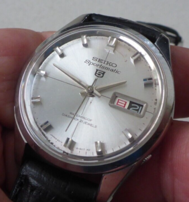 Seiko Sportsmatic 5 Dolphin 1966, 6619-8110, Vintage Watch