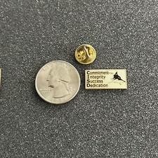 CISD Commitment Integrity Success Dedication Education Pin Pinback #43770