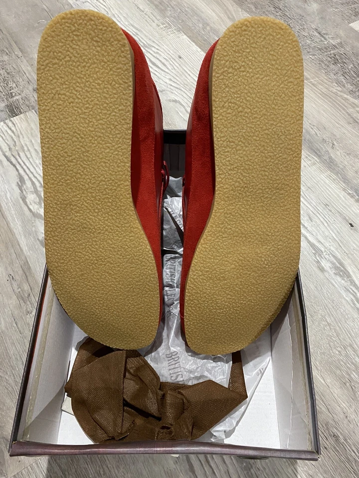 British Walkers новый замок-TPR красный стиль # 999-8-2 размер 12 новый/мертвый запас - Изображение 3 из 4