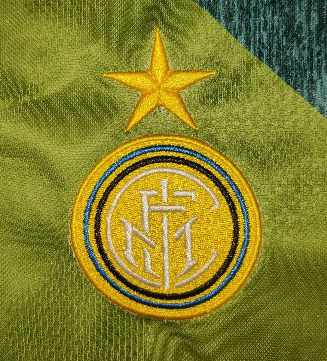 INTER 100周年 #9 CRUZ 1996-97 Inter Milan Home Shirt Zanetti #4 - 8/10 - (XL)