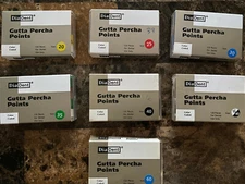 DIADENT Gutta Percha Points Endodontics (120 Pieces) All sizes Vial Packaging