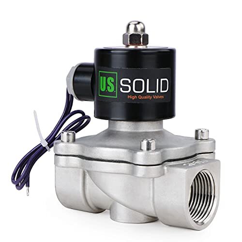 U.S. Solid 12V DC 1" G Elettrico elettrovalvola acciaio inossidabile (X1o)