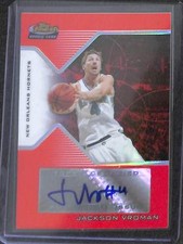 2004-05 Tops Finest Red Refractor #178 Jackson Vroman No.32 of 79 NM