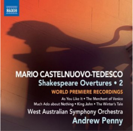 Mario Castelnuovo-Te Mario Castelnuovo-Tedesco: Shakespeare Overtures - Vol (CD)
