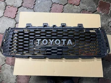 Upgrade Front Grille For 2010 2010 2011 2012 2013 Tundra TRD PRO Grill Black