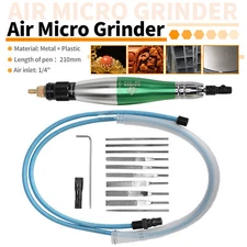 Portable Ultrasonic Air Micro Die Grinder Kit Grinding Polishing For Rotary Tool