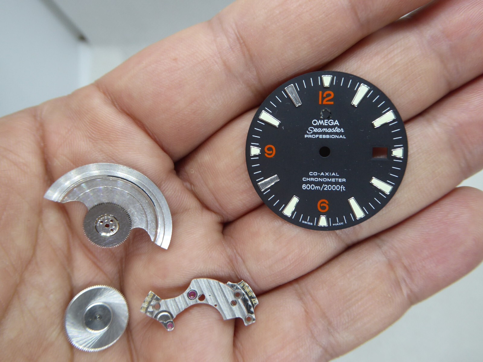 Omega Seamaster Ocean Planet Dial and Replacement Parts