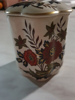 ROYAL WORCESTER PALISSY ROYALE SAMMLUNG JAPANISCHE IMARI STIL DECKELDOSE TOPF