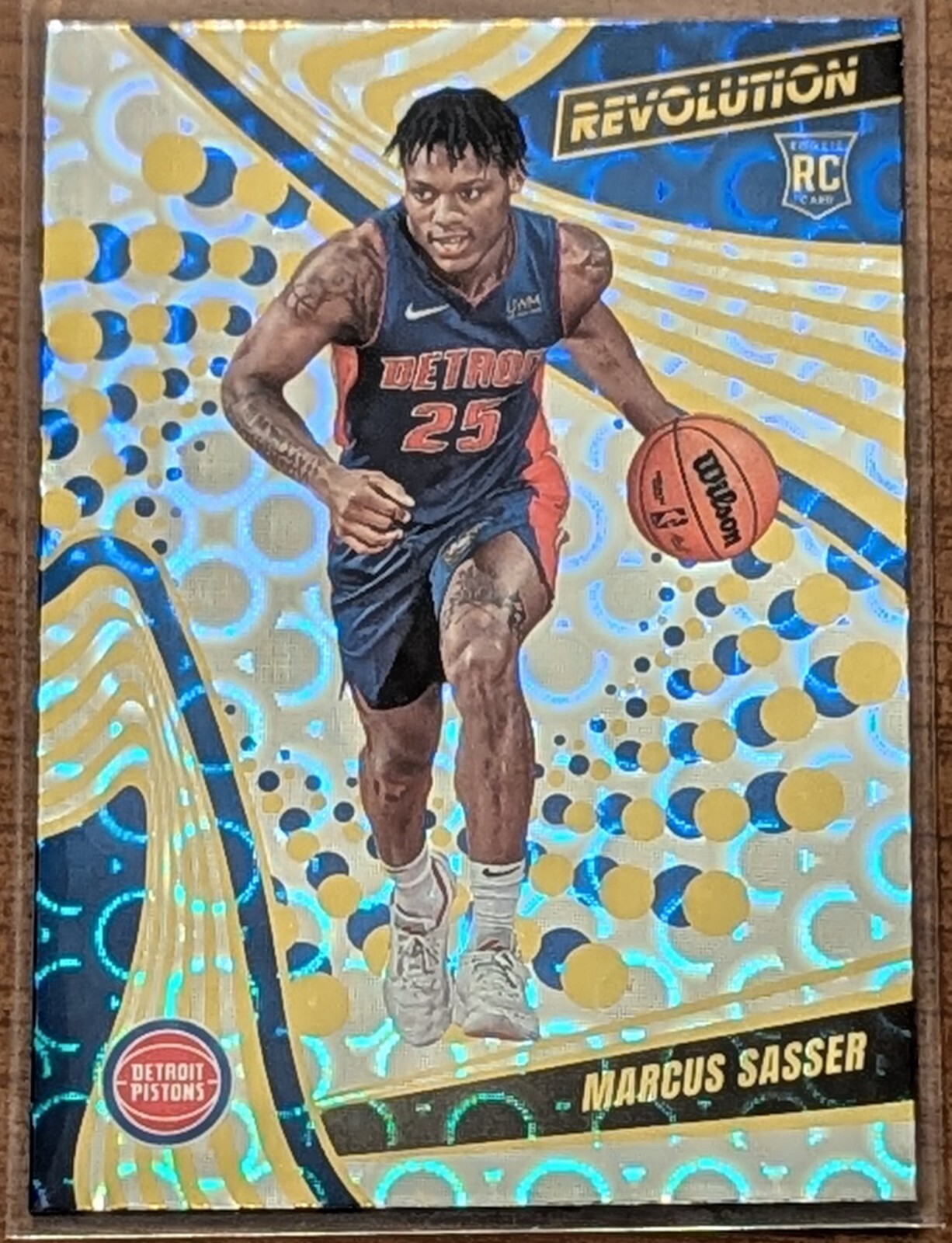 MARCUS SASSER 2023-24 Panini Revolution Rookie RC Groove #126 Detroit Pistons