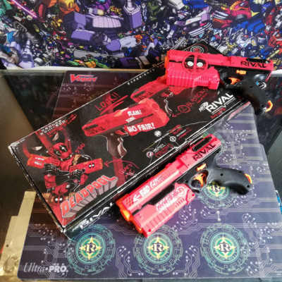 NERF RIVAL Deadpool 2017 Limited Edition Kronos XVIII-500 2er-Set OVP CIB   