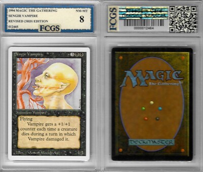 1994 Magic the Gathering MTG Sengir Vampire Revised (3rd) Graded