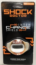 NEW Shock Doctor Inter Change Mouthpiece SHIELD for Mouth Guard Football/Orgomch