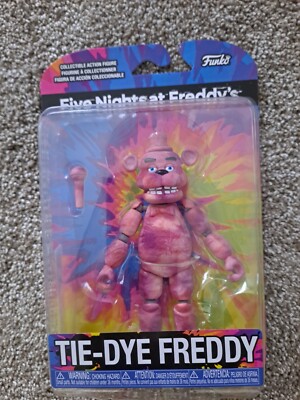 Funko Five Nights at Freddys Tie dye Freddy 5 Inch Action Figure 