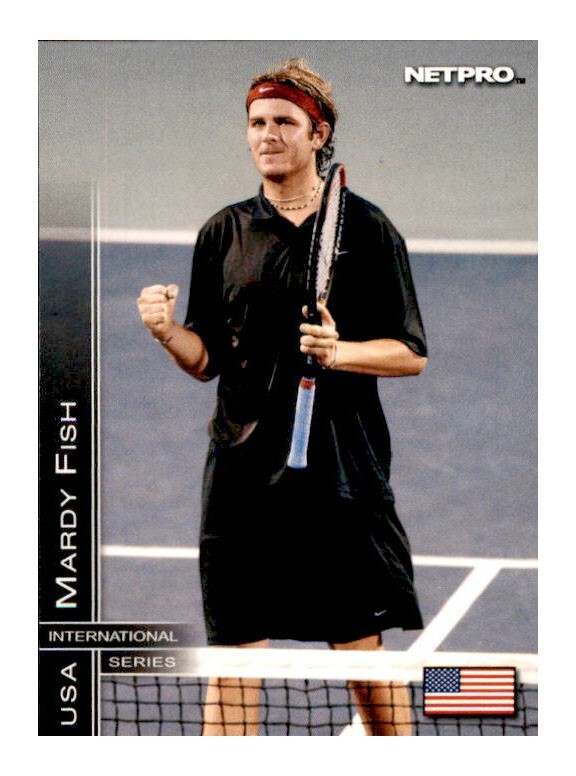 Mardy Fish 2003 NetPro International Tennis Rookie Card #37 (lot of 100)