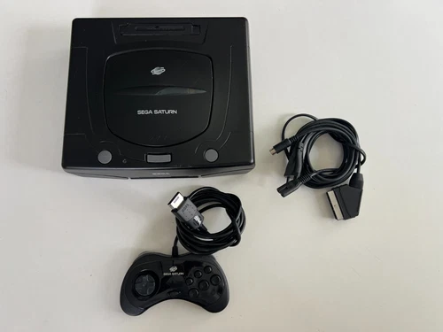 Sega Saturn + Controller + Kabel