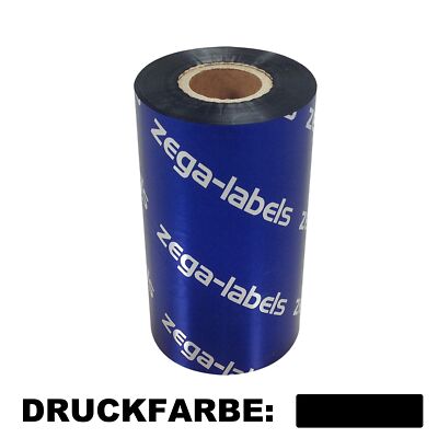 Thermotransfer Farbband 110 mm x 300 m zega gold (Harz kratzfest)aussen Zebra ZT