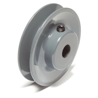 5.6'' Pulley 1/2'' Shaft Sheave Single Groove For A Belt AK5612 ID:1/2''  OD: 5.6''