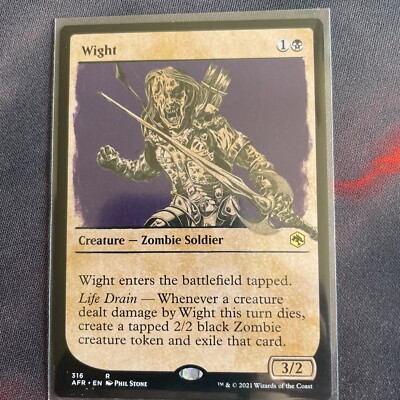 lotr mtg signed art cards Treefolk Token Art Card (Gold-Stamped Signature) [The Lord of the Rings:  Tales of Middle-earth Art Series]