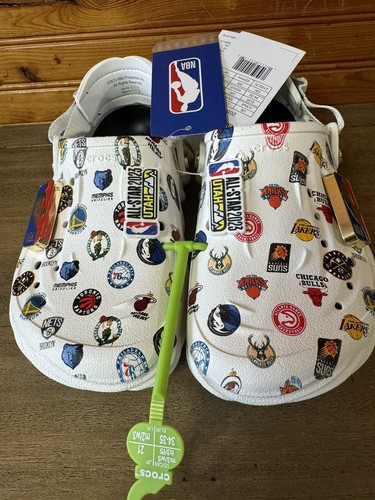 Zueco Crocs Echo NBA ALL STARS Multi-Rayures Edición Limitada Hombre Talla 3/Mujer 5 - Imagen 12 de 12