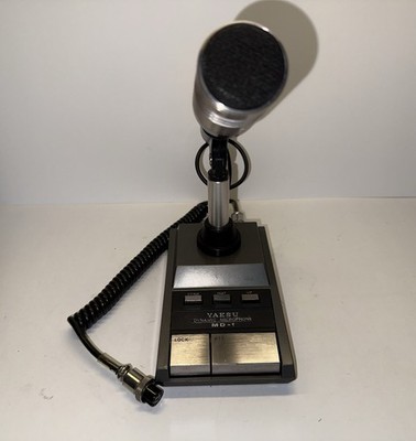YAESU MD-1C8 ダイナミックマイク Chrome Yaesu Md-1 B8 Desk Microphone for sale online | eBay