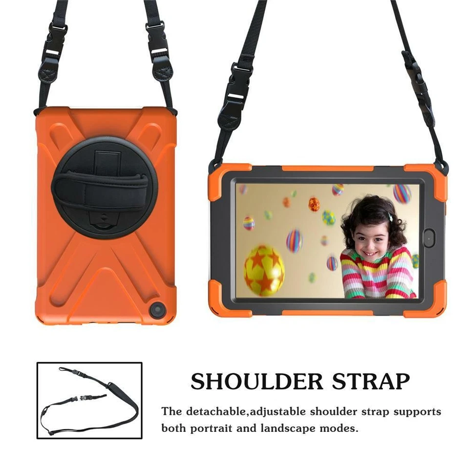 Amazon Kindle fire7/ HD 8/ HD 10 11th Shockproof Hybrid Rubber Tablet Case Cover - Image 2 of 4