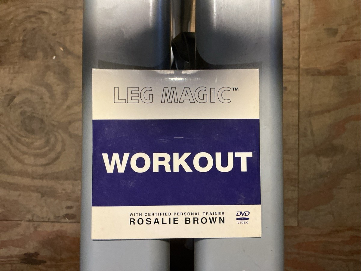Leg Magic Exerciser Fitness Workout Thigh Glider Machine Trainer