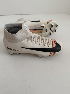 Nike Mercurial Superfly 6 Pro FG White Football Soccer Cleats Boots US8 UK7