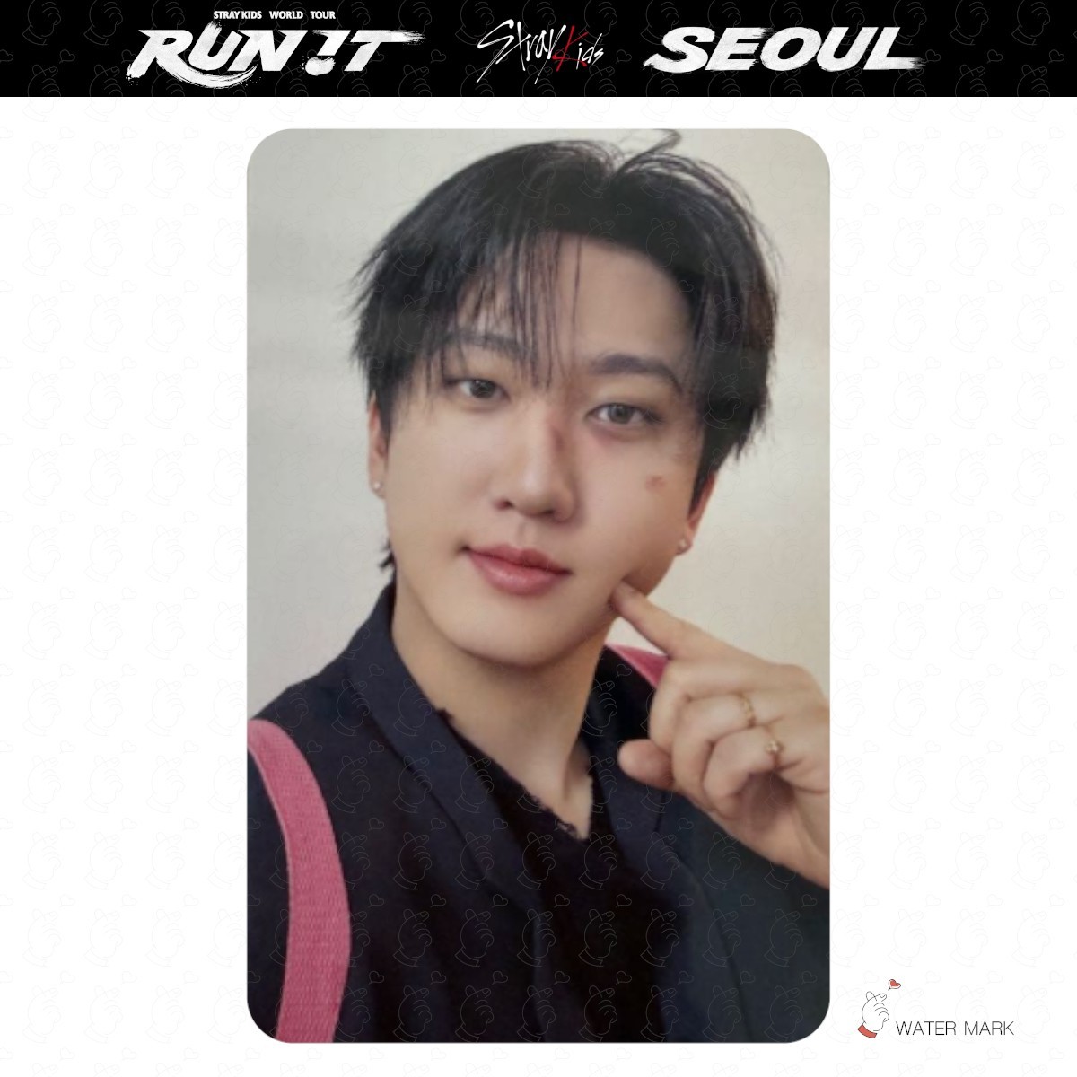 Stray Kids World Tour RUN IT Seoul STAY ZONE Official Photocard