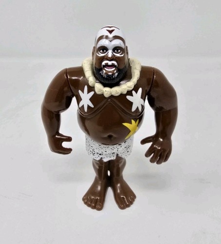 VINTAGE 90S WWE WWF KAMALA HASBRO WRESTLING FIGURE...