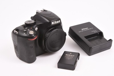 Nikon D5100 16.2MP Digital SLR Camera Body Shutter Count 24,300 #T