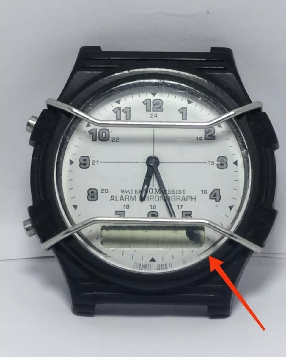 CASIO AW-5 1301 Analog Digital Alarm Chronometer Watch Parts