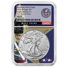 2021-W $1 1-oz T-2 Burnished American Silver Eagle NGC MS70 FDI West Point Core