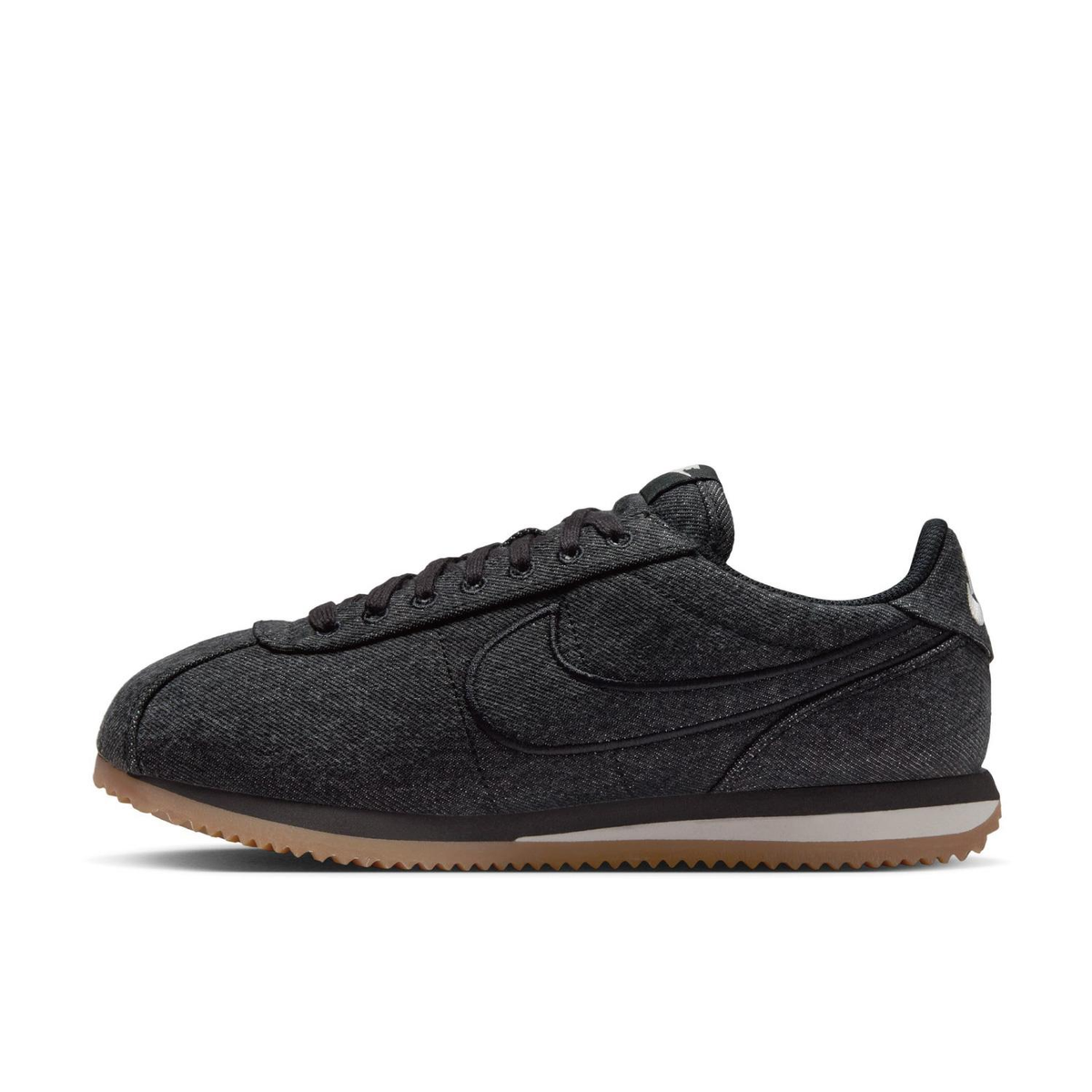 Nike Cortez TXT IM8052-010 Black Denim Light Brown Sail Women's