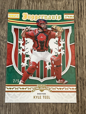 #ad #ad 2024 Panini Crusade KYLE TEEL Green Juggernauts 2 5 #13 Boston Red Sox SSP $19.99