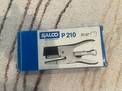 Salco P210 Heavy Duty Stapler  Vintage New in Box