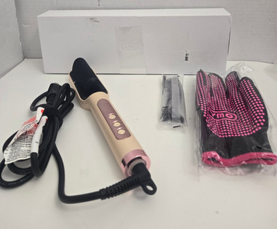 TYMO Ring Plus Ionic Hair Straightener Comb Gold Blush