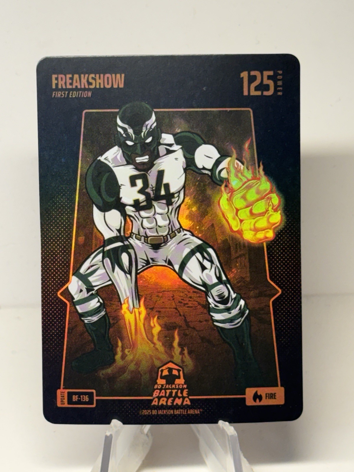 2025 Bo Jackson Battle Arena Giannis Antetokounmpo Freakshow BF-136 Fire Foil