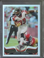 2013 Topps Chrome - Refractor Steven Jackson #191 - Atlanta Falcons