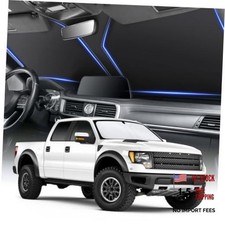 300T Universal Car Windshield Sun Shade, Foldable Reflective for Pickup Truck