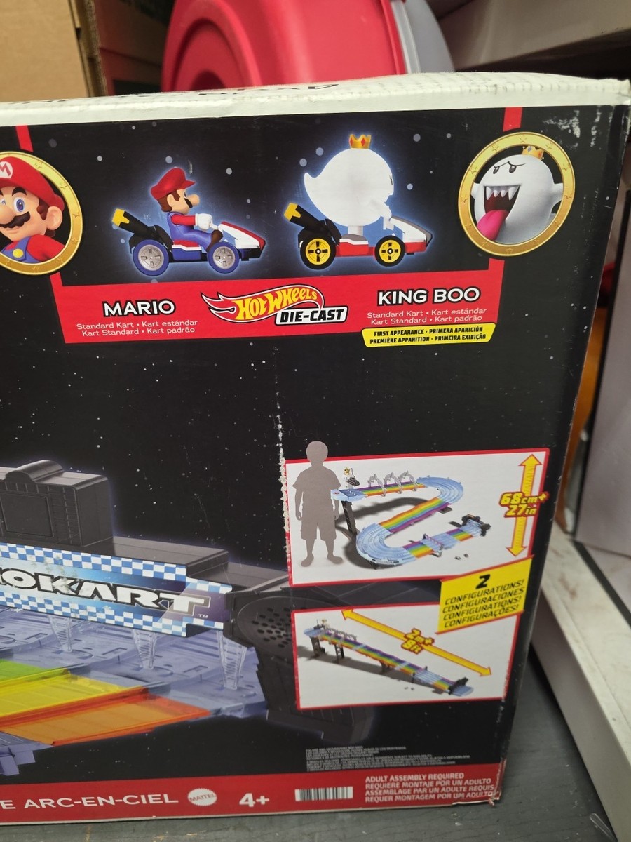 Hot Wheels GXX41-Mario Kart Rainbow Road Track Set for sale online