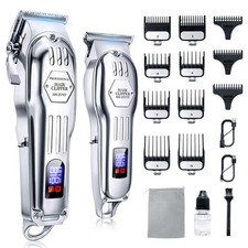 Professional Cordless Hair Clippers for Men, Trimmers Set and Barber Clippers...