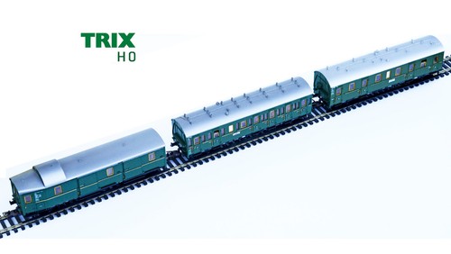 TRIX 23758+23759+23760 Bayerischer Zug der DB, 3-teilig, Epoche III, OVP, sehr g | Zustand: Gebraucht