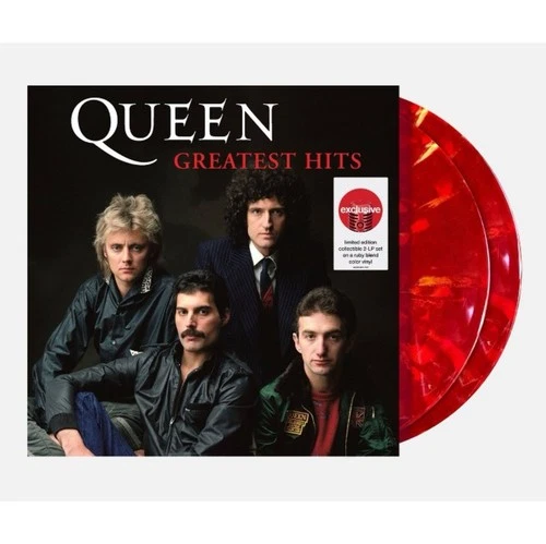 Queen – Greatest Hits (Exclusive, Ruby Red Blend Vinyl 2LP Set)